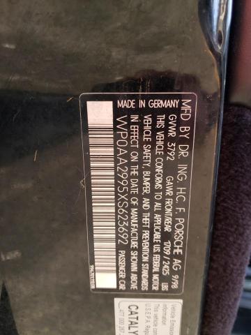 Photo 10 from auction – 1999 PORSCHE 911 CARRER with VIN WP0AA2995XS623692