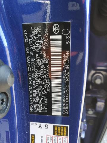Photo 10 from auction – 2017 TOYOTA PRIUS with VIN JTDKBRFU5H3561595
