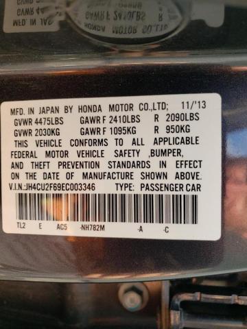 Photo 10 from auction – 2014 ACURA TSX TECH with VIN JH4CU2F69EC003346