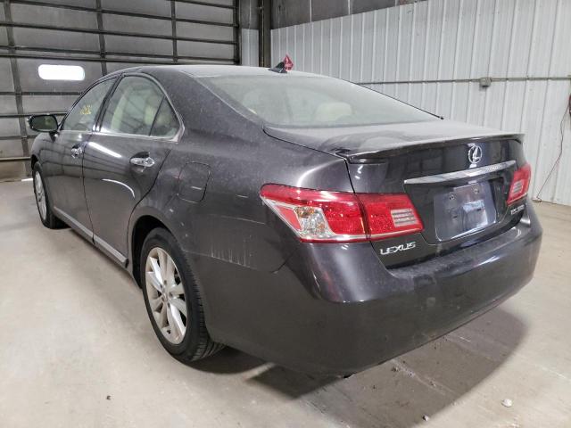 Photo 3 from auction – 2010 LEXUS ES 350 with VIN JTHBK1EG5A2385543
