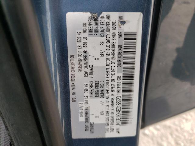 Photo 10 from auction – 2014 MAZDA MAZDA2 SPO with VIN JM1DE1KY4E0188220