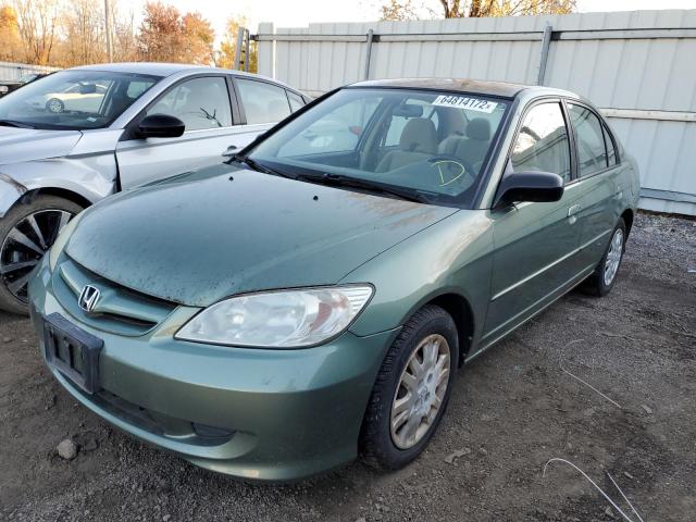 Photo 2 from auction – 2004 HONDA CIVIC with VIN 1HGES16574L010331