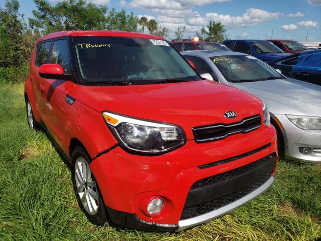 KIA SOUL + 2017 with VIN KNDJP3A55H7418617 - Photo from auction