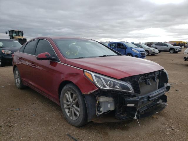 HYUNDAI SONATA SE 2016 with VIN 5NPE24AF5GH373574 - Photo from auction