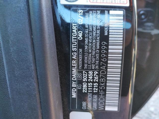 Photo 10 from auction – 2013 MERCEDES-BENZ E 350 with VIN WDDHF5KB7DA769999