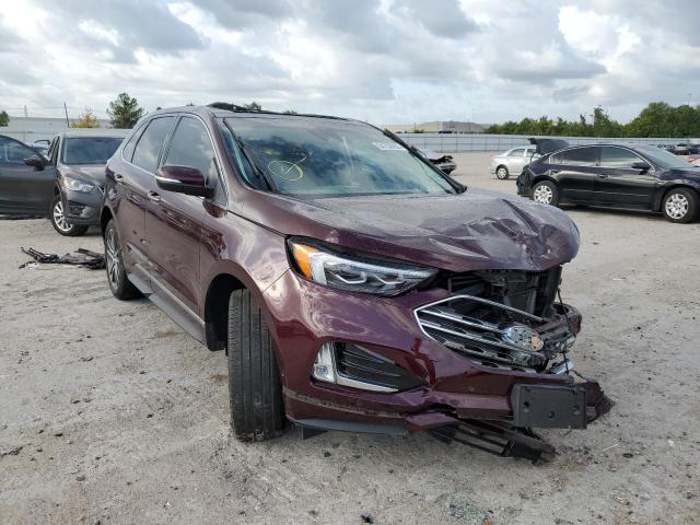 Photo 1 from auction – 2019 FORD EDGE TITAN with VIN 2FMPK3K90KBB36325