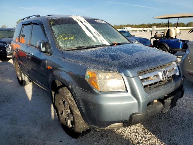 HONDA PILOT EX 2006 with VIN 5FNYF18576B011756 - Photo from auction