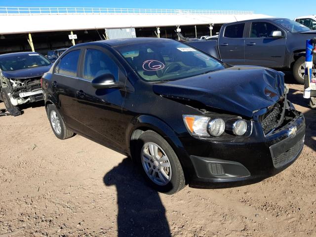 CHEVROLET SONIC LT 2012 with VIN 1G1JC5SB8C4162925 - Photo from auction