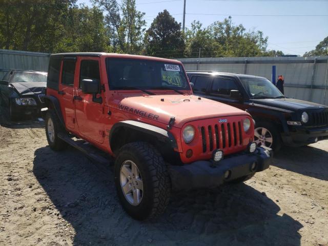 JEEP WRANGLER U 2013 with VIN 1C4BJWDG2DL627402 - Photo from auction