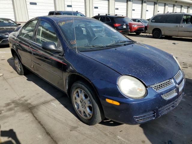 DODGE NEON SXT 2005 with VIN 1B3ES56C35D183233 - Photo from auction