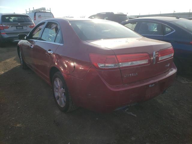 Photo 3 from auction – 2010 LINCOLN MKZ with VIN 3LNHL2GC5AR611807