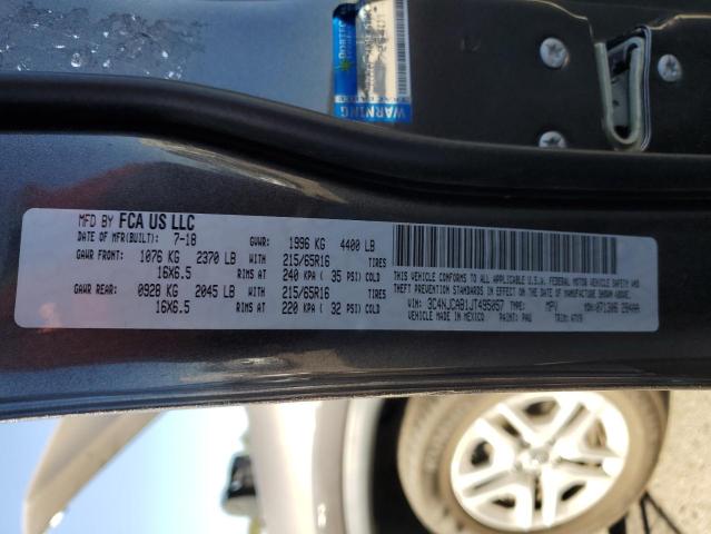 Photo 10 from auction – 2018 JEEP COMPASS SP with VIN 3C4NJCAB1JT495057