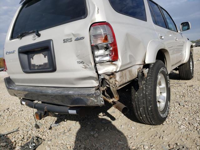 Photo 9 from auction – 2000 TOYOTA 4RUNNER SR with VIN JT3HN86R6Y0283917