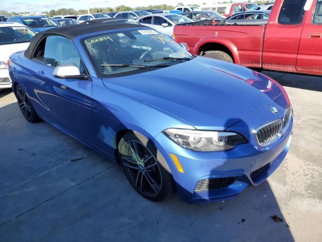 BMW M240I 2018 with VIN WBA2N1C51JVC27824 - Photo from auction