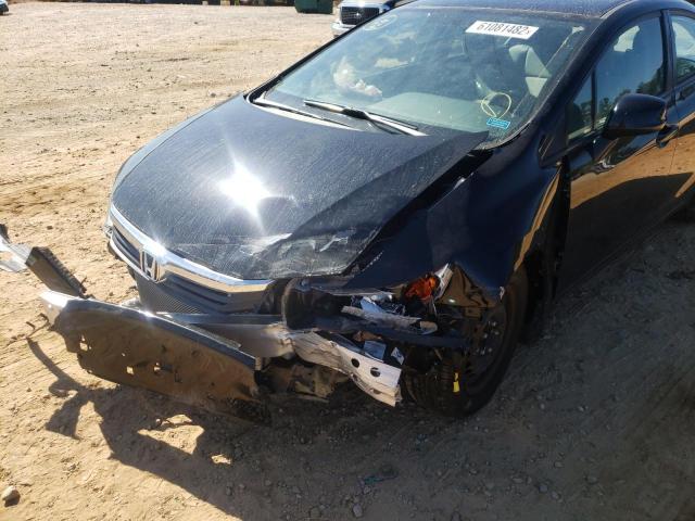Photo 9 from auction – 2012 HONDA CIVIC LX with VIN 2HGFB2F56CH328205