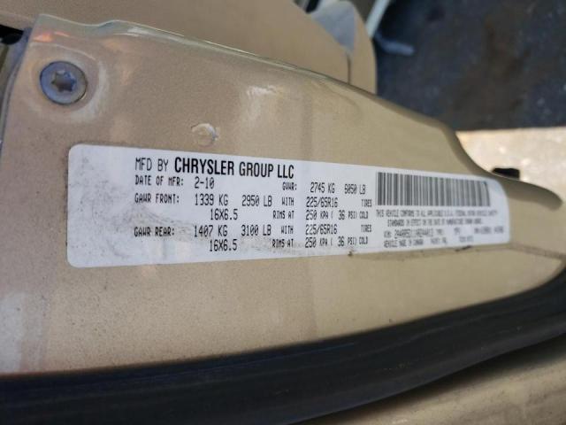 Photo 10 from auction – 2010 CHRYSLER TOWN & COU with VIN 2A4RR5D11AR244013