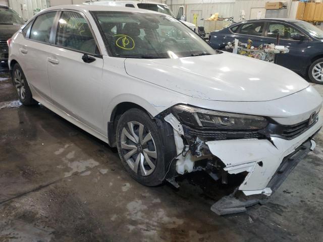 Photo 9 from auction – 2022 HONDA CIVIC LX with VIN 2HGFE2F25NH520571