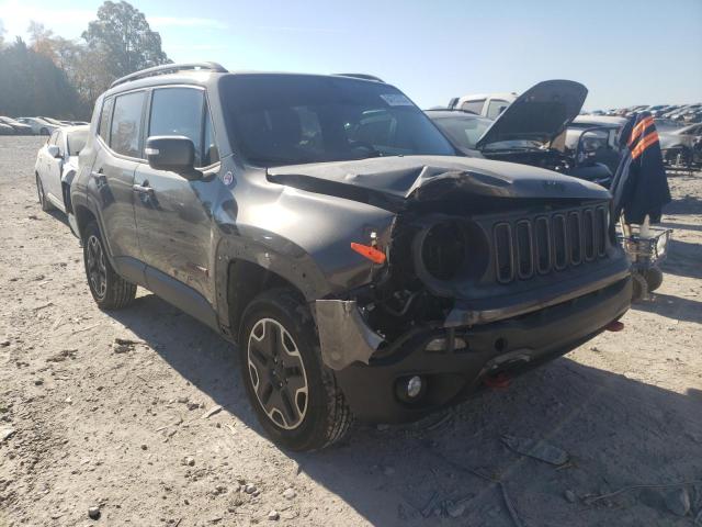 JEEP RENEGADE T 2017 with VIN ZACCJBCB1HPE77576 - Photo from auction