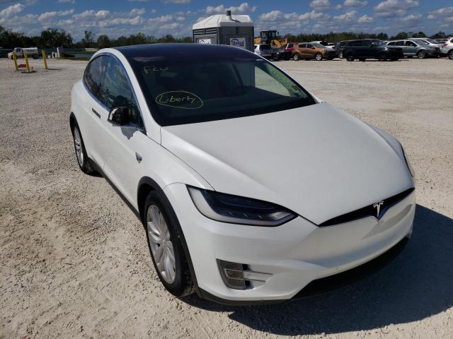 TESLA MODEL X 2016 with VIN 5YJXCBE48GF025530 - Photo from auction