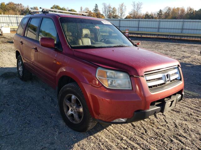 HONDA PILOT EX 2006 with VIN 2HKYF18646H502103 - Photo from auction
