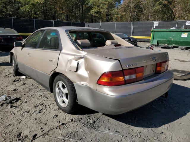 Photo 3 from auction – 1999 LEXUS ES 300 with VIN JT8BF28G7X5058705