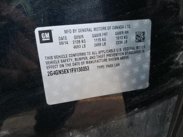 Photo 10 from auction – 2015 BUICK REGAL PREM with VIN 2G4GN5EX1F9136053