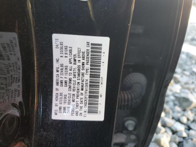 Photo 10 from auction – 2015 HONDA ACCORD LX with VIN 1HGCR2F37FA159974