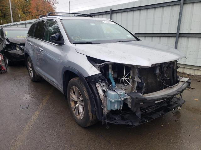 TOYOTA HIGHLANDER 2015 with VIN 5TDJKRFH0FS166041 - Photo from auction