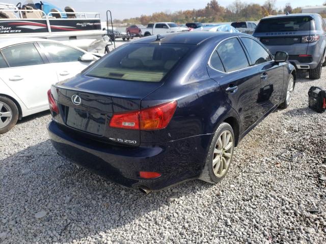 Photo 4 from auction – 2007 LEXUS IS 250 with VIN JTHCK262172014482