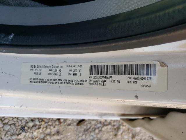 Photo 10 from auction – 2007 CHRYSLER SEBRING with VIN 1C3LC46K77N596875