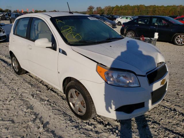 CHEVROLET AVEO LS 2009 with VIN KL1TD66E09B655341 - Photo from auction