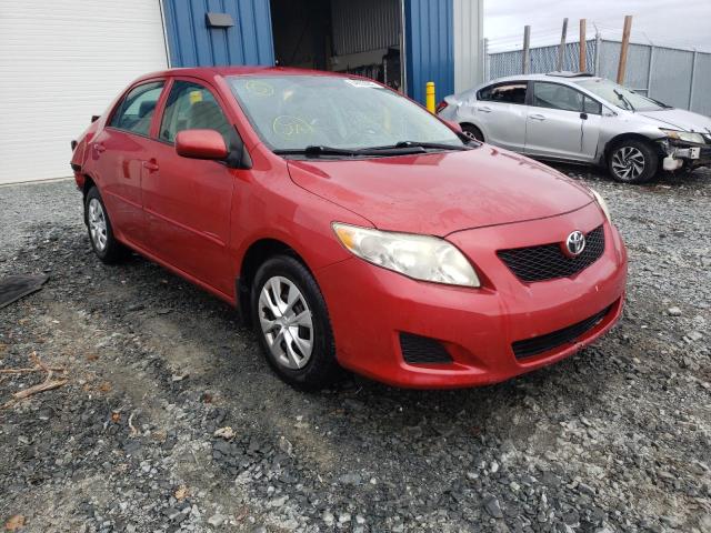 TOYOTA COROLLA BA 2009 with VIN 2T1BU40E19C096398 - Photo from auction