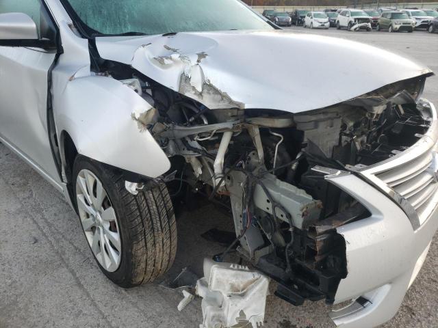 Photo 9 from auction – 2013 NISSAN SENTRA S with VIN 3N1AB7AP3DL615950