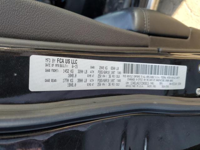 Photo 10 from auction – 2015 DODGE DURANGO SX with VIN 1C4RDJAG1FC903813
