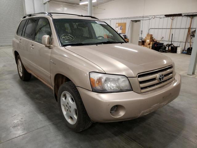 TOYOTA HIGHLANDER 2004 with VIN JTEEP21A840067094 - Photo from auction