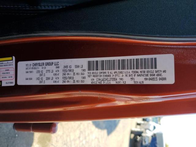 Photo 10 from auction – 2014 JEEP WRANGLER U with VIN 1C4HJWEG4EL272954