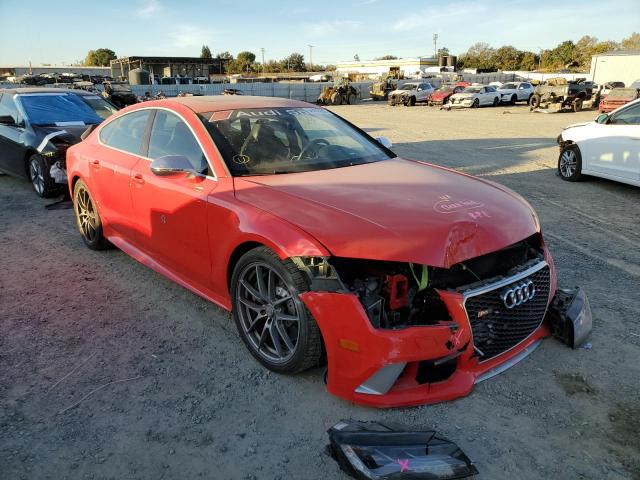 AUDI RS7 2014 with VIN WUAW2AFC1EN900589 - Photo from auction
