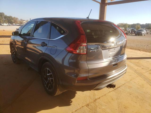 Photo 3 from auction – 2016 HONDA CR-V SE with VIN 2HKRM3H40GH549893