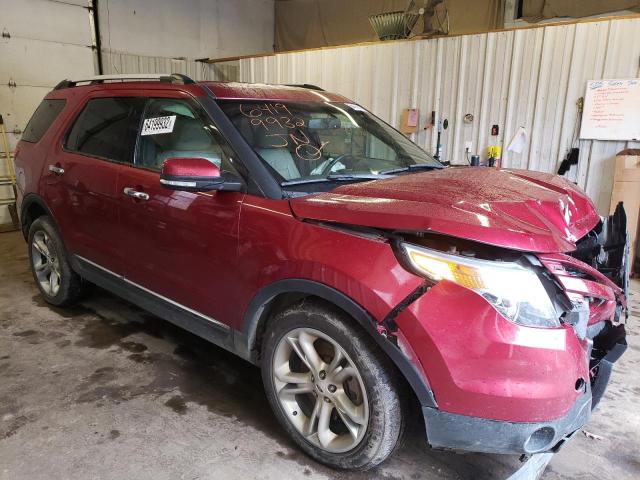 FORD EXPLORER L 2013 with VIN 1FM5K8F82DGC02066 - Photo from auction
