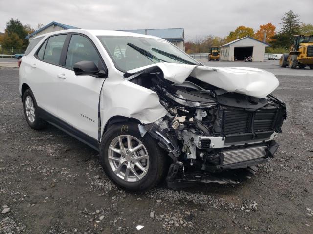CHEVROLET EQUINOX LS 2022 with VIN 3GNAXHEV3NS105870 - Photo from auction