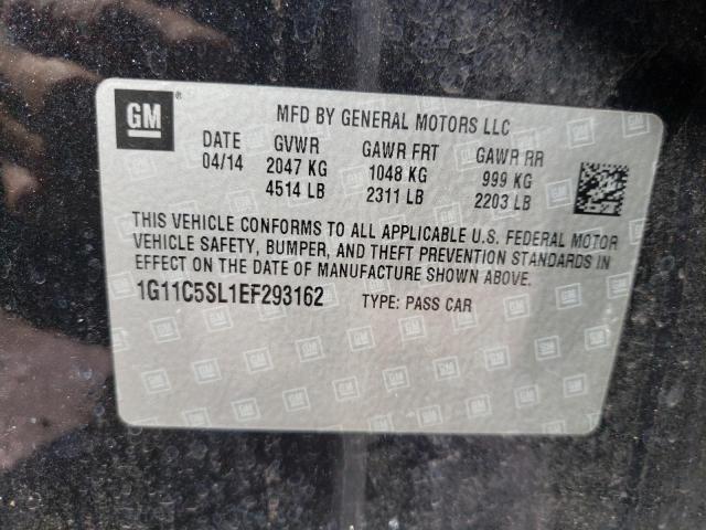 Photo 10 from auction – 2014 CHEVROLET MALIBU 1LT with VIN 1G11C5SL1EF293162