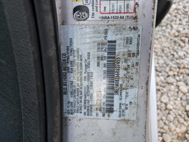 Photo 10 from auction – 2006 MERCURY MILAN PREM with VIN 3MEFM08Z66R627455