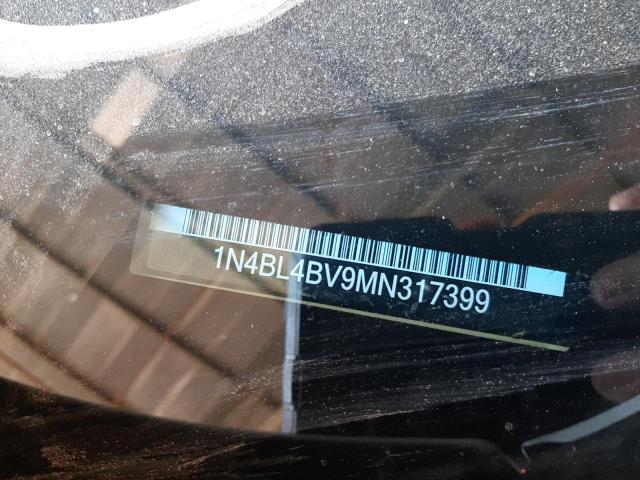 Photo 10 from auction – 2021 NISSAN ALTIMA S with VIN 1N4BL4BV9MN317399