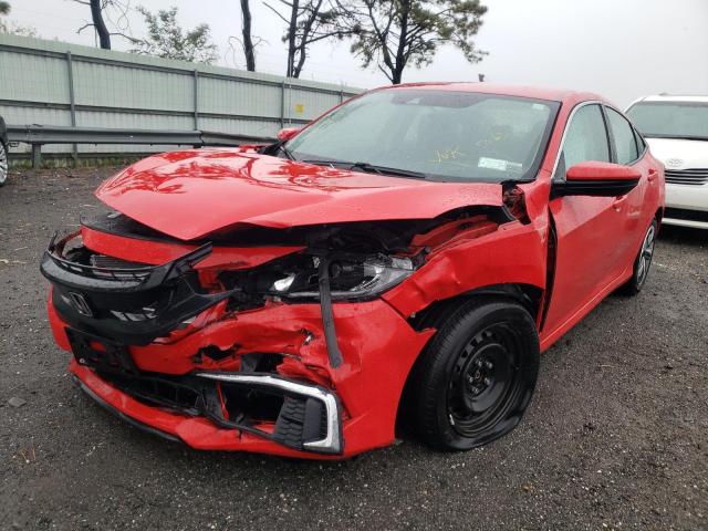 Photo 2 from auction – 2019 HONDA CIVIC LX with VIN 2HGFC2F61KH586314