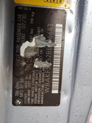 Photo 10 from auction – 2011 BMW 328 XI SUL with VIN WBAKF5C52BE586683