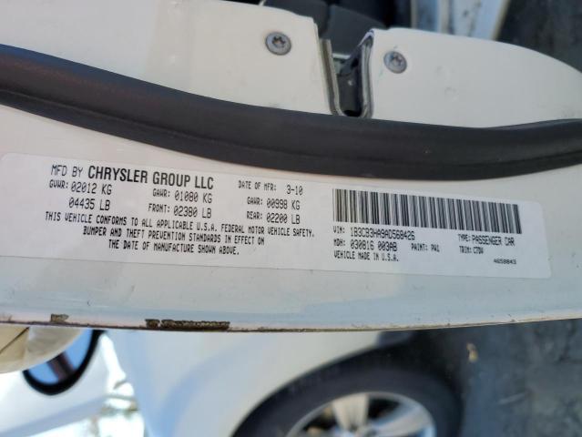 Photo 10 from auction – 2010 DODGE CALIBER MA with VIN 1B3CB3HA9AD568426