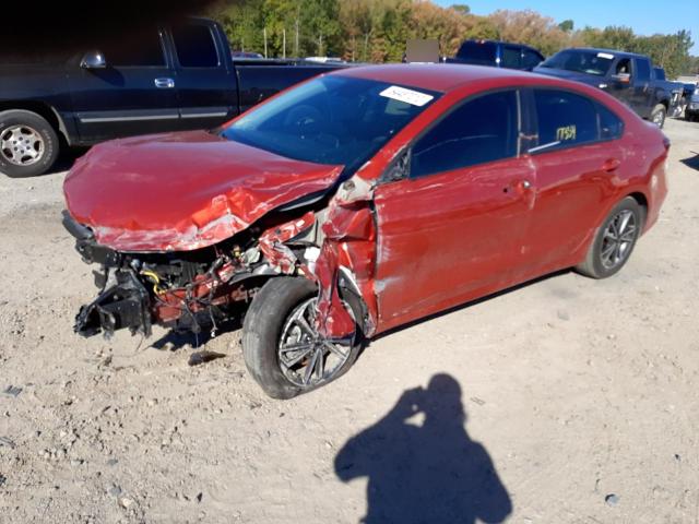 Photo 2 from auction – 2022 KIA FORTE FE with VIN 3KPF24AD9NE460978