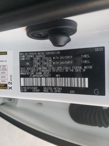 Photo 10 from auction – 2021 LEXUS GX 460 PRE with VIN JTJAM7BXXM5290877