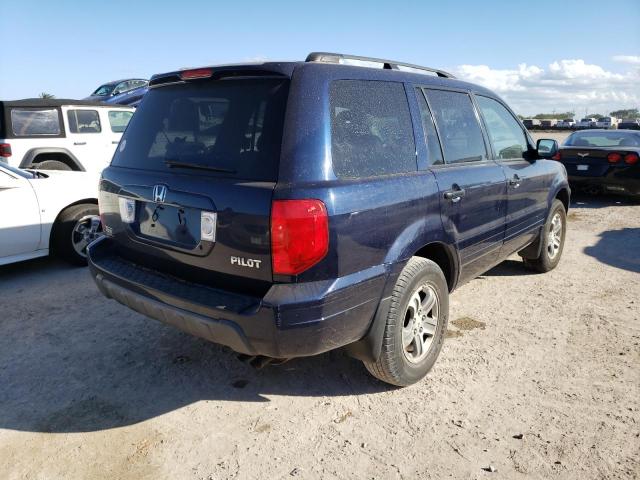 Photo 4 from auction – 2004 HONDA PILOT EXL with VIN 2HKYF186X4H563050