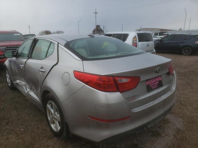 Photo 3 from auction – 2014 KIA OPTIMA LX with VIN KNAGM4A76E5490814